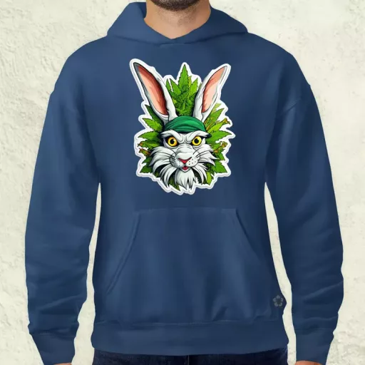 Weed nyuszi v3 férfi pulóver
