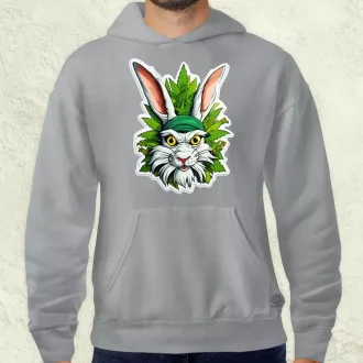 Weed nyuszi v3 férfi pulóver