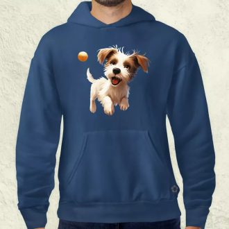 Bolyhos kutyus v2 férfi pulóver