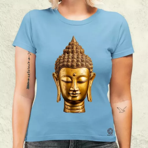 Buddha szobor v2 női póló