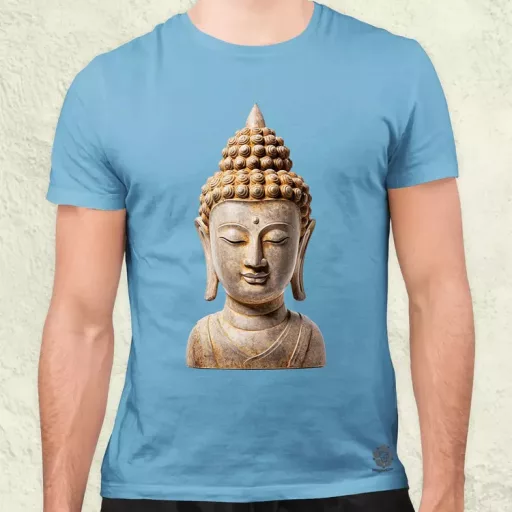 Buddha szobor v4 férfi póló