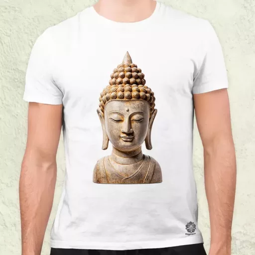 Buddha szobor v4 férfi póló