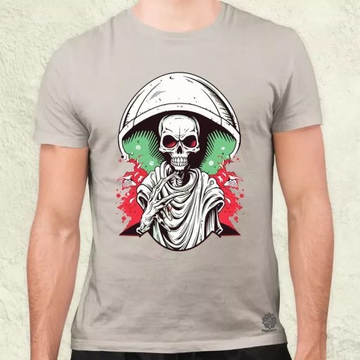 Csontváz földönkívüli v1 férfi póló