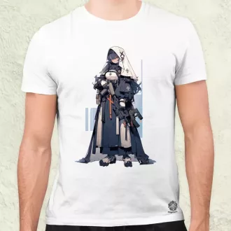Dieselpunk anime apáca v1 férfi póló