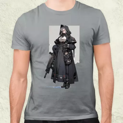 Dieselpunk anime apáca v2 férfi póló