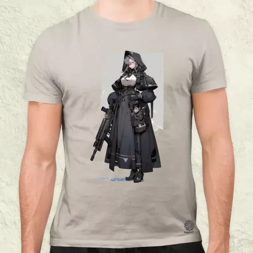 Dieselpunk anime apáca v2 férfi póló