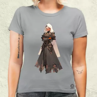 Dieselpunk anime apáca v5 női póló