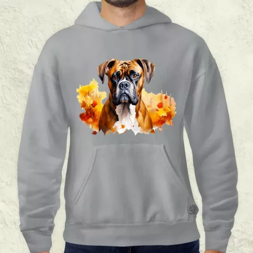 Őszi Boxer v2 férfi pulóver