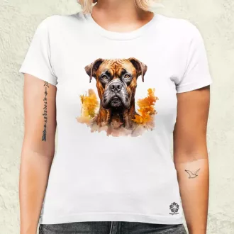 Őszi Boxer v3 női póló