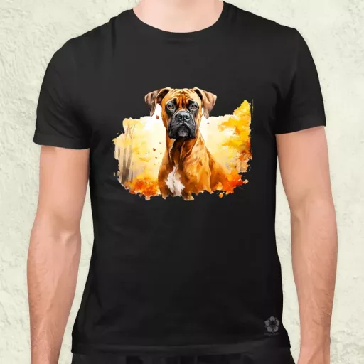 Őszi Boxer v6 férfi póló