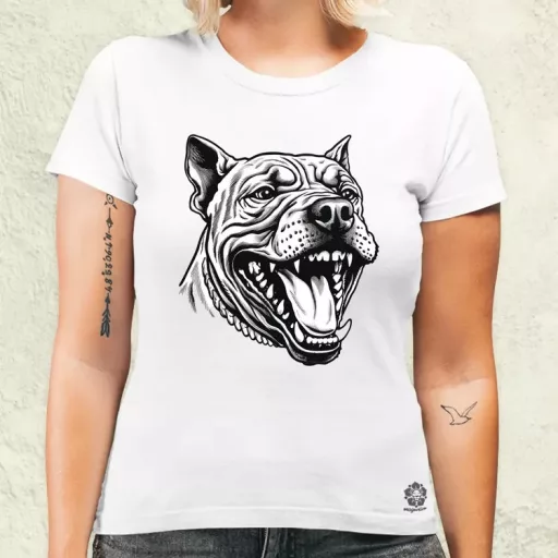 Pitbull v1 női póló