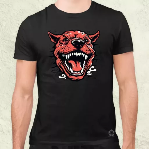 Pitbull v2 férfi póló