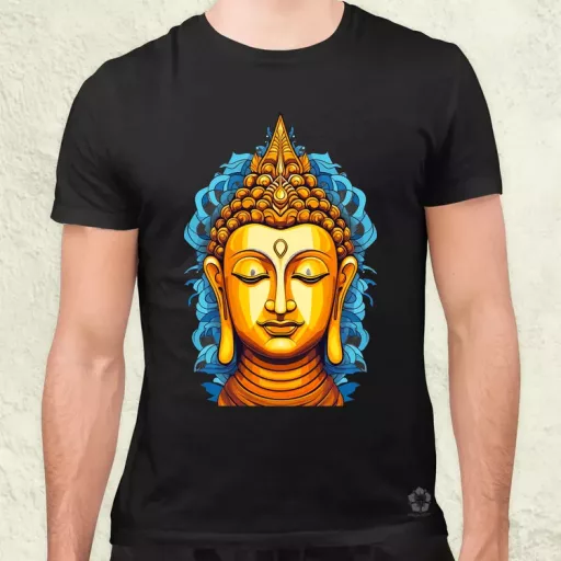 Pop art Buddha szobor v1 férfi póló