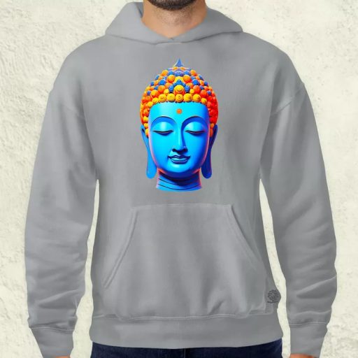 Pop art Buddha szobor v2 férfi pulóver