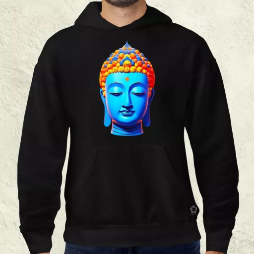 Pop art Buddha szobor v2 férfi pulóver