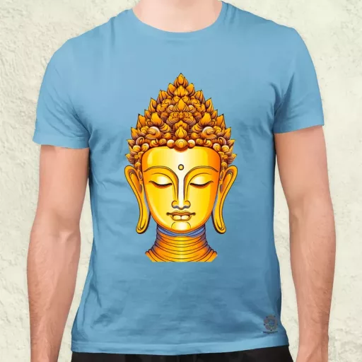 Pop art Buddha szobor v3 férfi póló
