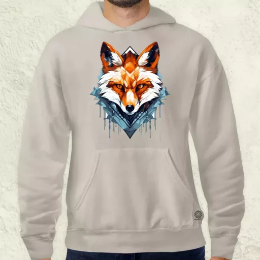 Geometrikus róka v1 férfi pulóver