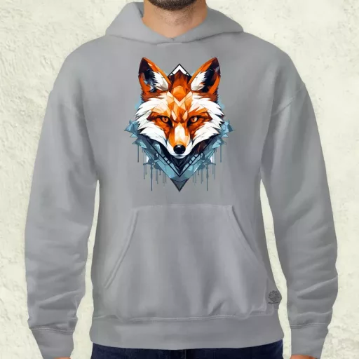 Geometrikus róka v1 férfi pulóver