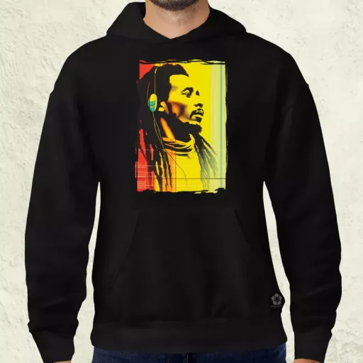 Bob Marley v2 férfi pulóver