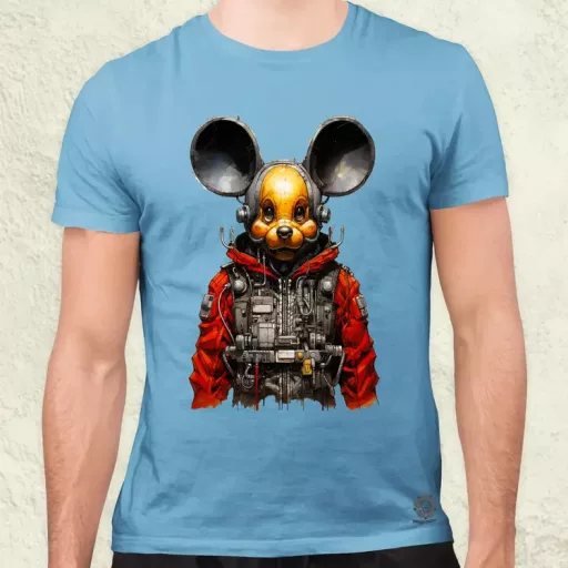 Cybrpunk Mickey férfi póló