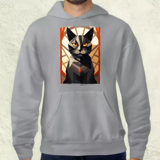 Deco macska v2 férfi pulóver