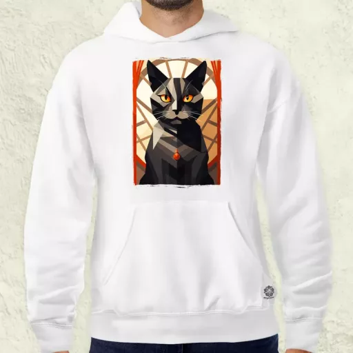 Deco macska v2 férfi pulóver