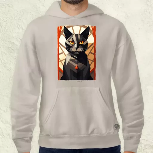 Deco macska v2 férfi pulóver