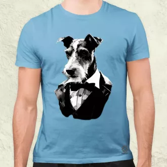 Fox Terrier nyomozó v1 férfi póló