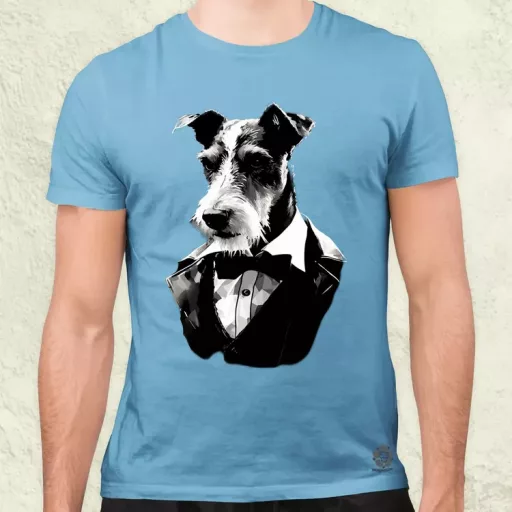 Fox Terrier nyomozó v1 férfi póló