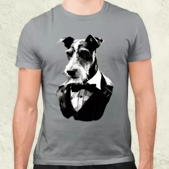 Fox Terrier nyomozó v1 férfi póló