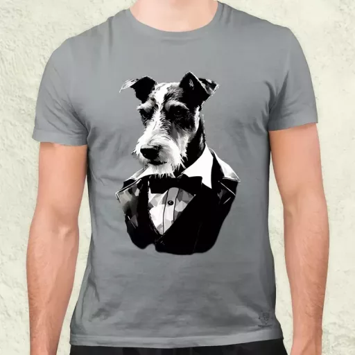 Fox Terrier nyomozó v1 férfi póló