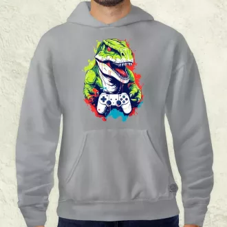 Gamer T-rex v1 férfi pulóver