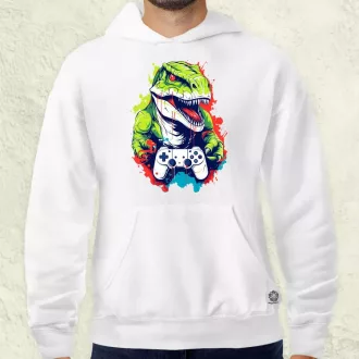 Gamer T-rex v1 férfi pulóver