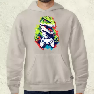 Gamer T-rex v1 férfi pulóver