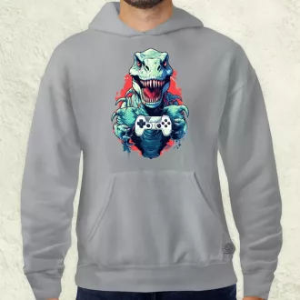 Gamer T-rex v4 férfi pulóver