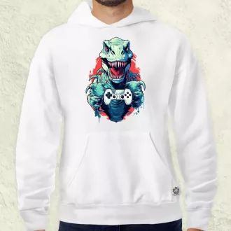 Gamer T-rex v4 férfi pulóver
