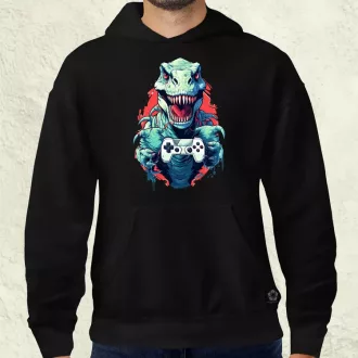 Gamer T-rex v4 férfi pulóver