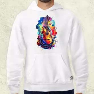 Gitár fantázia v1 férfi pulóver