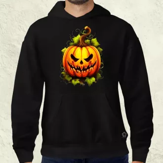 Halloween tök v1 férfi pulóver