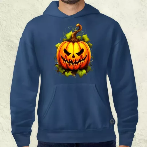 Halloween tök v1 férfi pulóver
