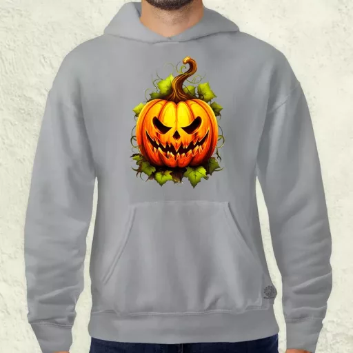 Halloween tök v1 férfi pulóver