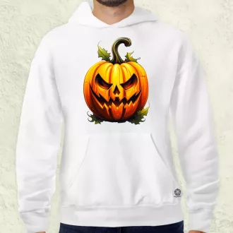 Halloween tök v2 férfi pulóver
