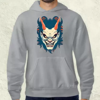 Hannya maszk fantázia v3 férfi pulóver