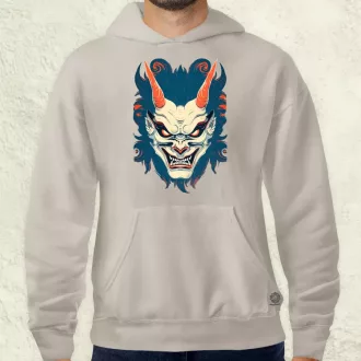 Hannya maszk fantázia v3 férfi pulóver