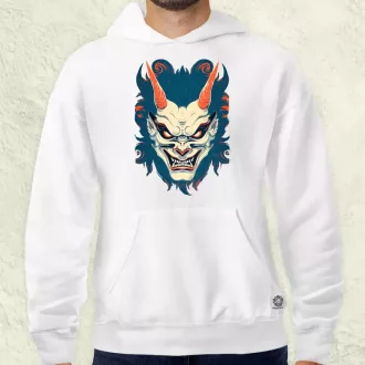 Hannya maszk fantázia v3 férfi pulóver