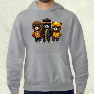Hip Hop medvék v1 férfi pulóver