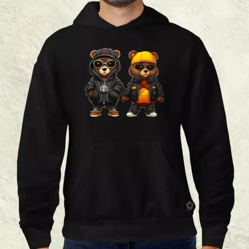 Hip Hop medvék v5 férfi pulóver