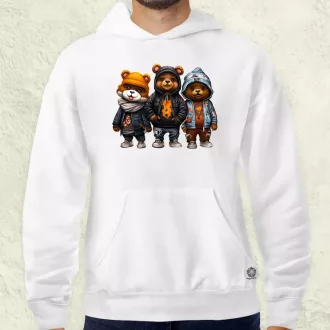 Hip Hop medvék v8 férfi pulóver