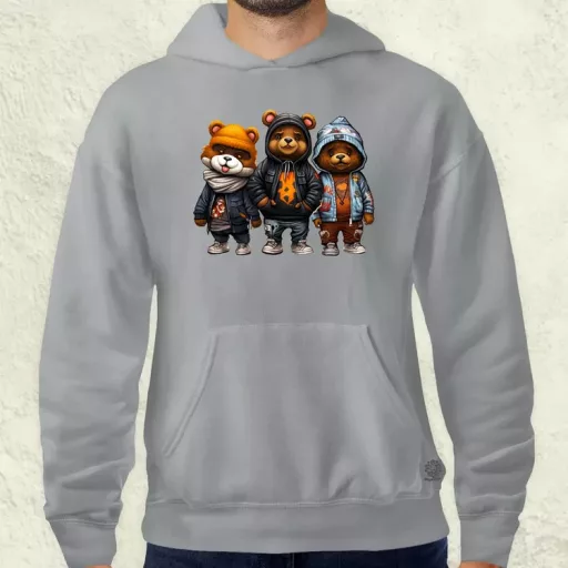 Hip Hop medvék v8 férfi pulóver