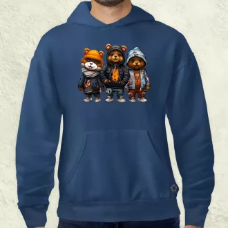 Hip Hop medvék v8 férfi pulóver